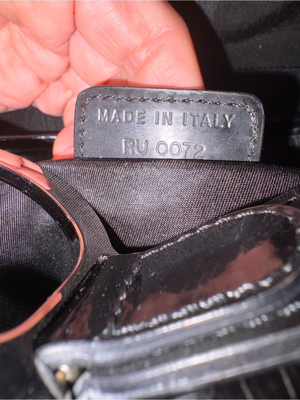 Christian Dior Black Saddle Bag - Picture 12 of 12